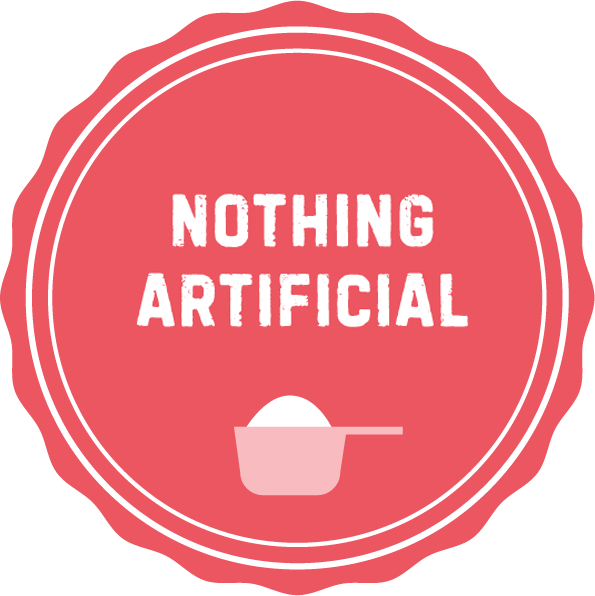 Absolutely nothing artificial