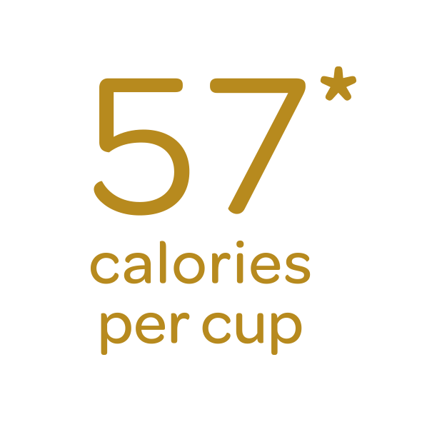 57 calories per cup