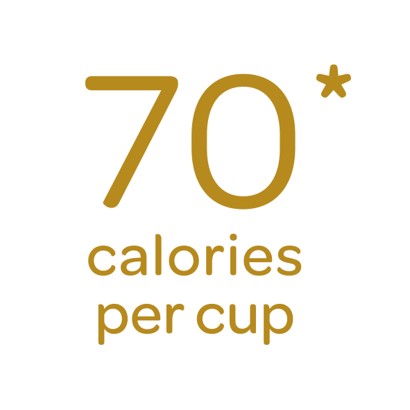 70 calories per cup