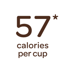 57 calories per cup