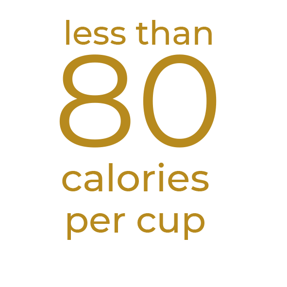 Less than 80 calories per cup