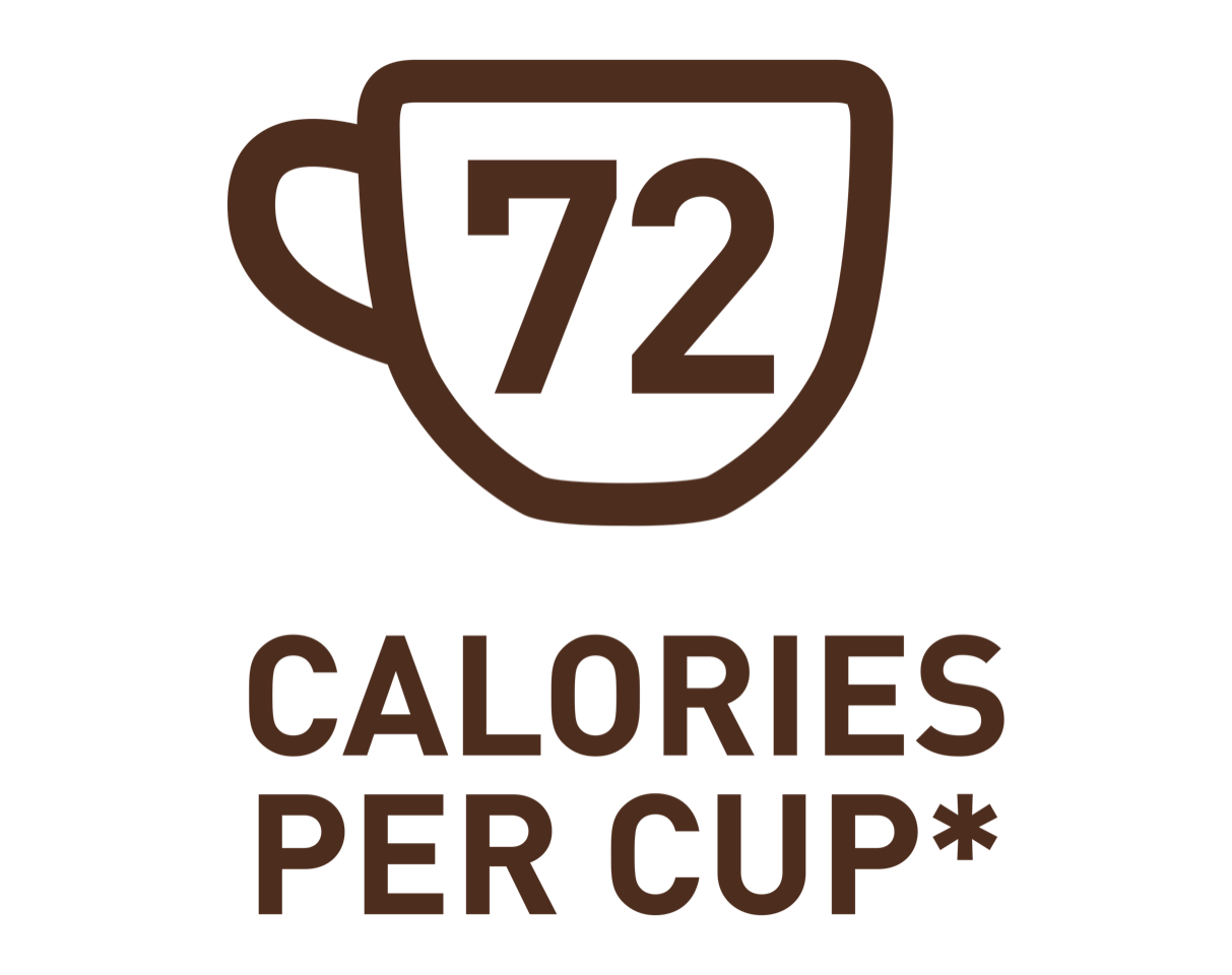 72 calories per cup